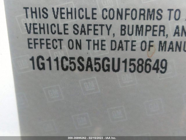 Chevrolet Malibu Limited Lt 2016 1G11C5SA5GU158649 Image 9