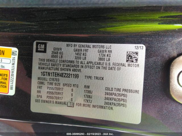 1GTN1TEH4EZ221199 GMC SIERRA 1500
