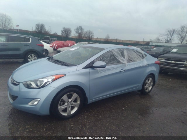 2013 HYUNDAI ELANTRA GLS PZEV VIN: KMHDH4AE9DU605849