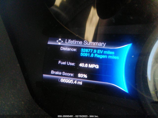 2013 FORD FUSION SE HYBRID VIN: 3FA6P0LU0DR384734