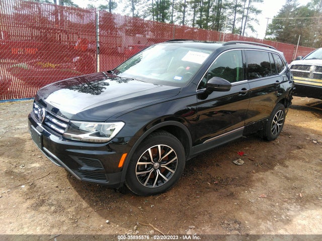 3VV3B7AX2MM043111 Volkswagen Tiguan Se/se R-line Black/sel
