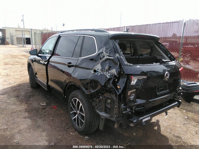 3VV3B7AX2MM043111 Volkswagen Tiguan Se/se R-line Black/sel