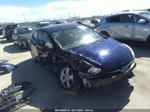 2013 HYUNDAI ELANTRA GLS VIN: 5NPDH4AE0DH444922