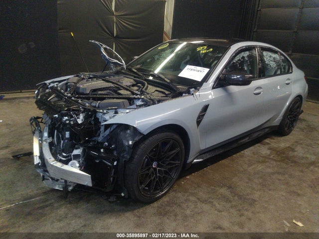 2022 BMW M3 COMPETITION XDRIVE VIN: WBS43AY08NFN08667