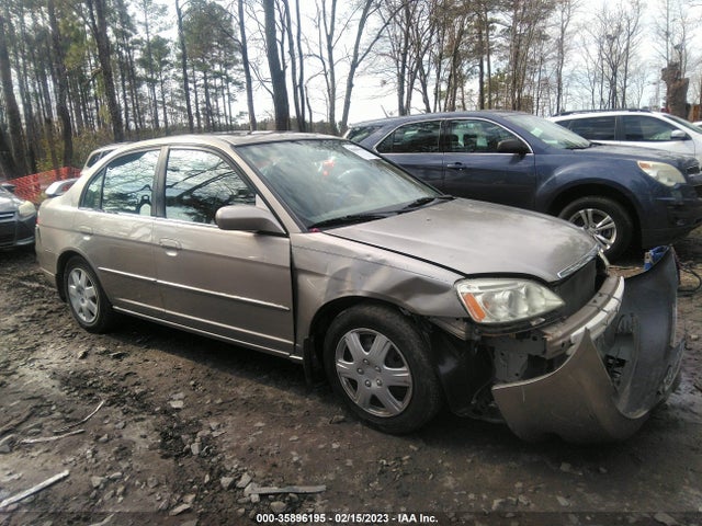 2002 HONDA CIVIC EX VIN: 1HGES25762L035744