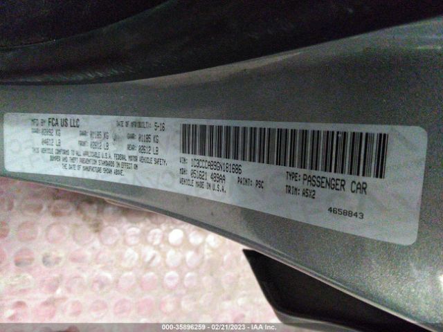 1C3CCCAB9GN181686 Chrysler 200 Limited