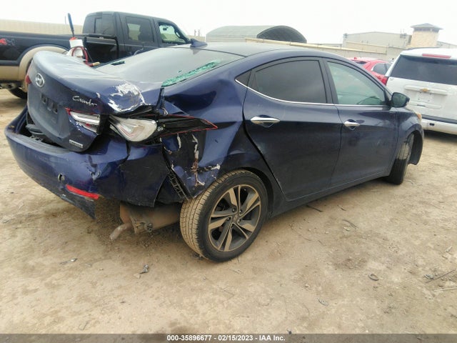 Hyundai Elantra Limited 2014 5NPDH4AE6EH460768 Image 4