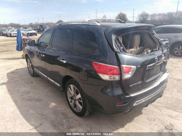2013 NISSAN PATHFINDER PLATINUM VIN: 5N1AR2MN9DC645547