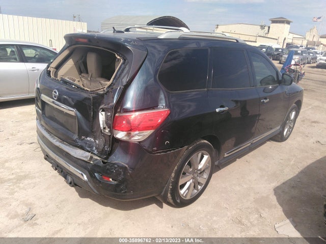 2013 NISSAN PATHFINDER PLATINUM VIN: 5N1AR2MN9DC645547