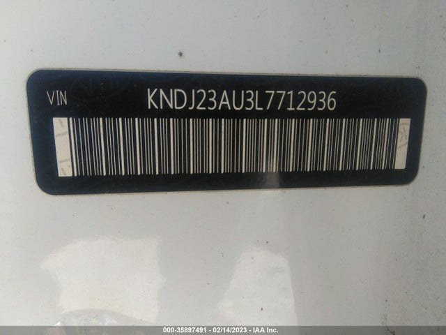 Aukcja sprzedaży 2020 Kia Soul S, vin: KNDJ23AU3L7712936, numer aukcji: 35897491