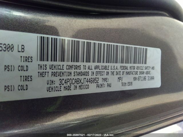 3C4PDCABXJT446052 Dodge JOURNEY SE