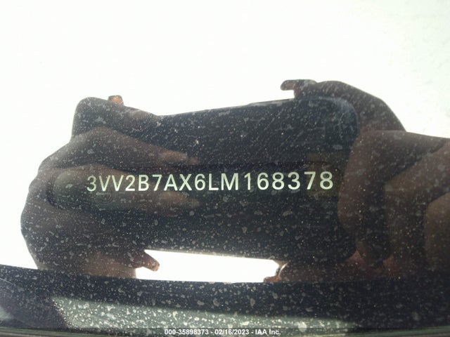 3VV2B7AX6LM168378 Volkswagen Tiguan Se/sel/se R-line Black