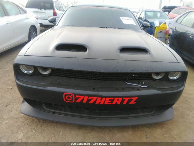 2019 DODGE CHALLENGER SRT HELLCAT VIN: 2C3CDZC98KH505691