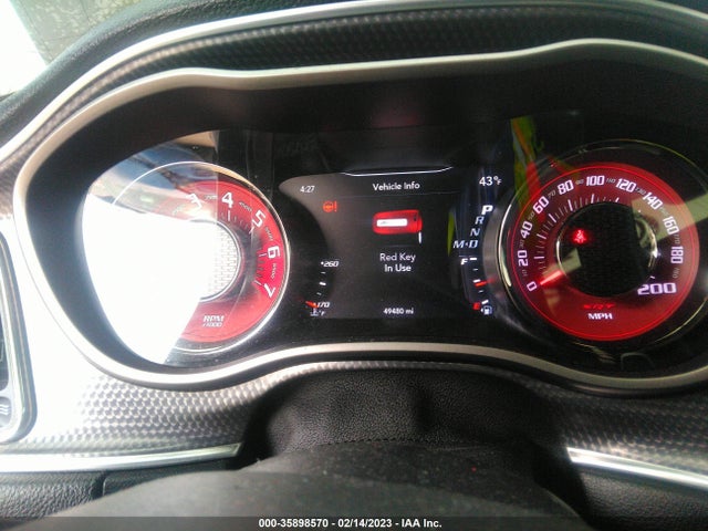 2019 DODGE CHALLENGER SRT HELLCAT VIN: 2C3CDZC98KH505691