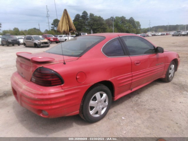 2000 PONTIAC GRAND AM SE VIN: 1G2NE12T2YM800361
