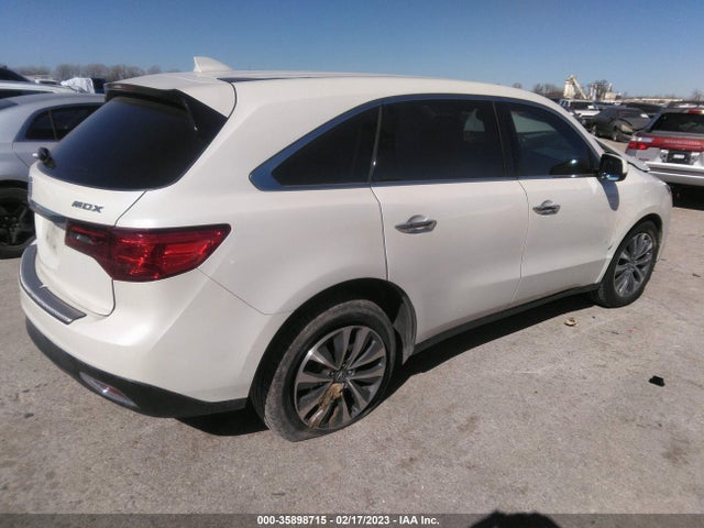 Acura Mdx W/tech/w/tech 2016 5FRYD3H48GB017347 Image 4