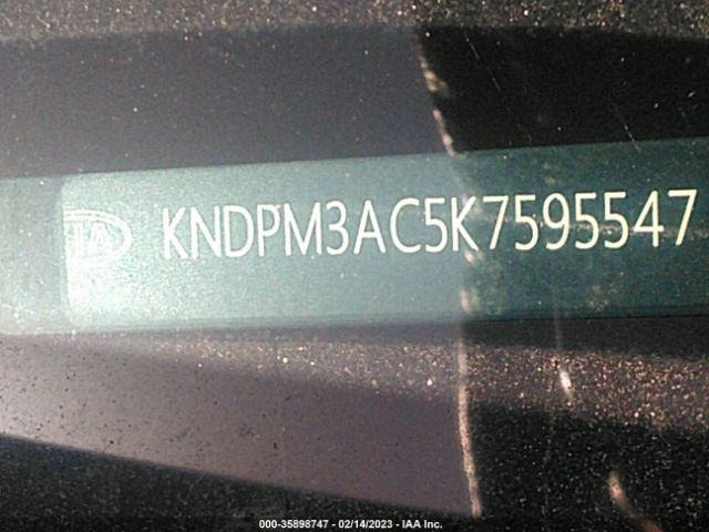 KNDPM3AC5K7595547 KIA Sportage Lx