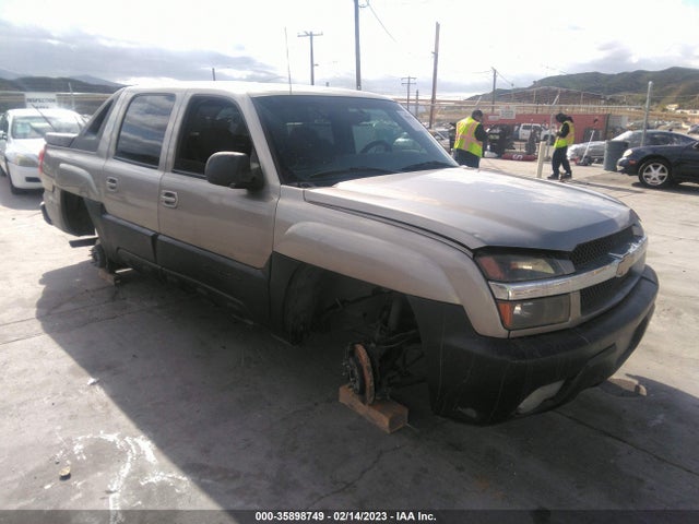 2002 CHEVROLET AVALANCHE VIN: 3GNEC13T52G125168