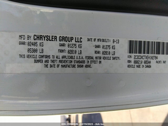 Dodge Charger Rt Plus 2014 2C3CDXCTXEH102784 Image 9