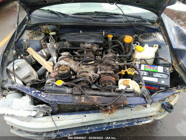 1995 SUBARU IMPREZA L PLUS/OUTBACK VIN: JF1GF2352SH800034