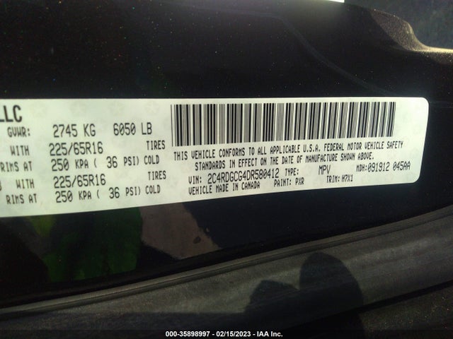 Dodge Grand Caravan Sxt 2013 2C4RDGCG4DR580412 Image 10