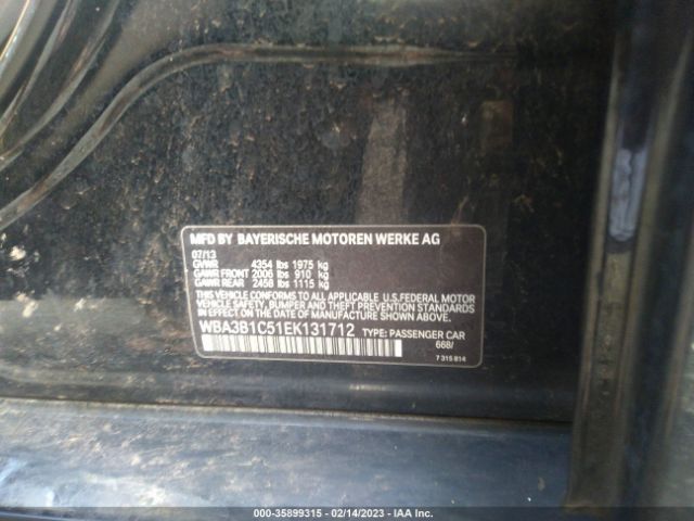 WBA3B1C51EK131712 BMW 3 Series 320i