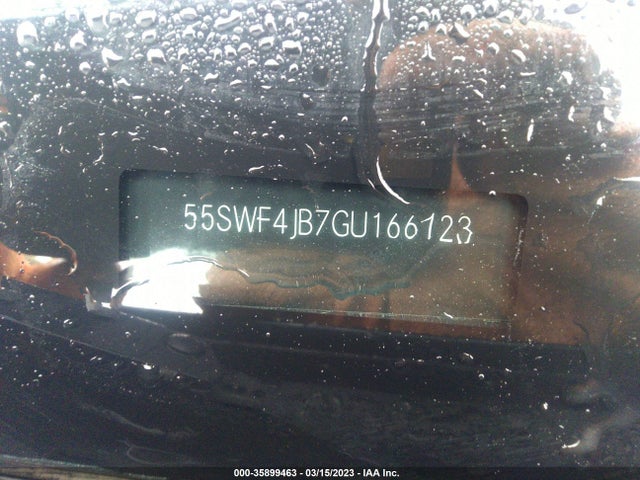 55SWF4JB7GU166123 Mercedes-Benz C-class C 300