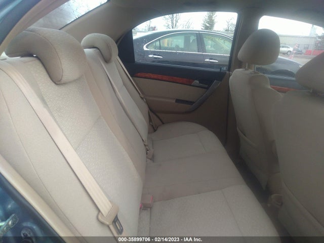 2008 CHEVROLET AVEO LT VIN: KL1TG56648B044074