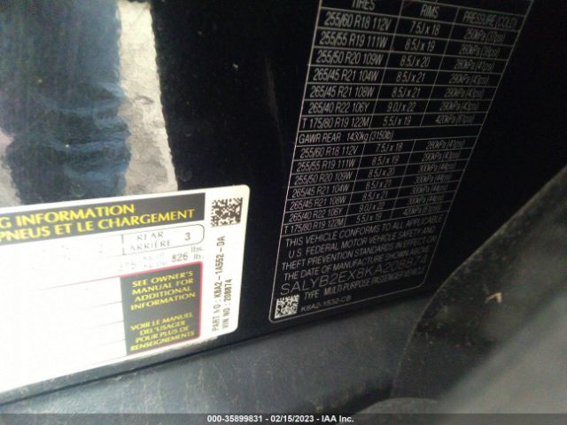 SALYB2EX8KA208874 Land Rover Range Rover Velar S