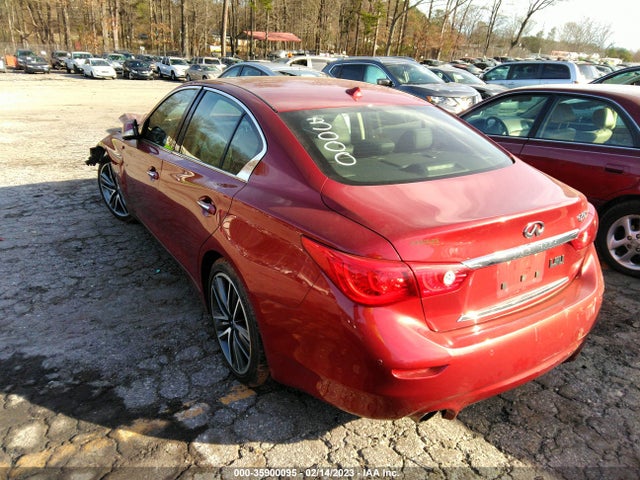 2014 INFINITI Q50 SPORT VIN: JN1BV7AP8EM693000