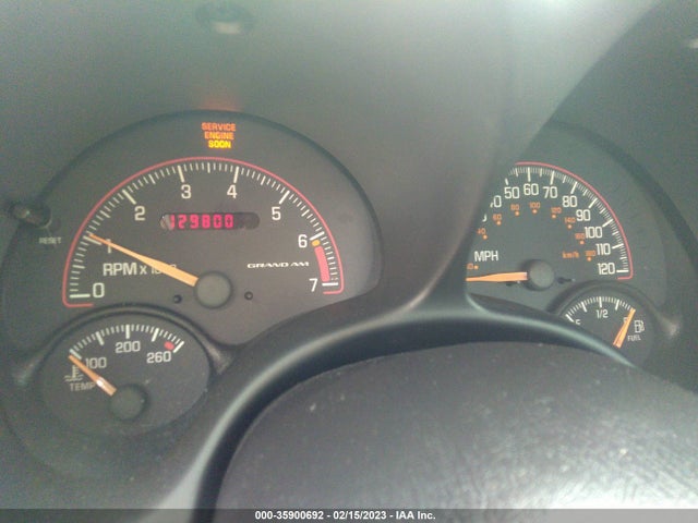 2003 PONTIAC GRAND AM SE1 VIN: 1G2NF52E93C143577