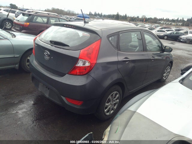 2012 HYUNDAI ACCENT GS VIN: KMHCT5AE6CU044525