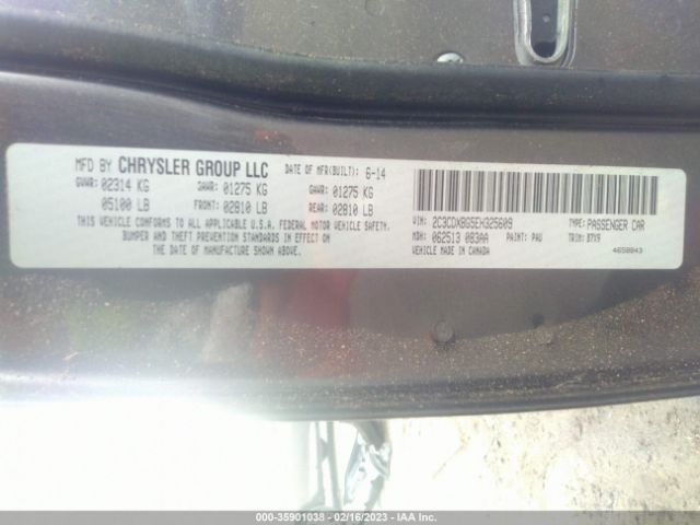 2C3CDXBG5EH325609 Dodge Charger Se