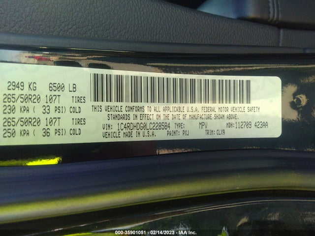 Dodge Durango Gt Plus 2020 1C4RDHDG0LC228584 Image 9