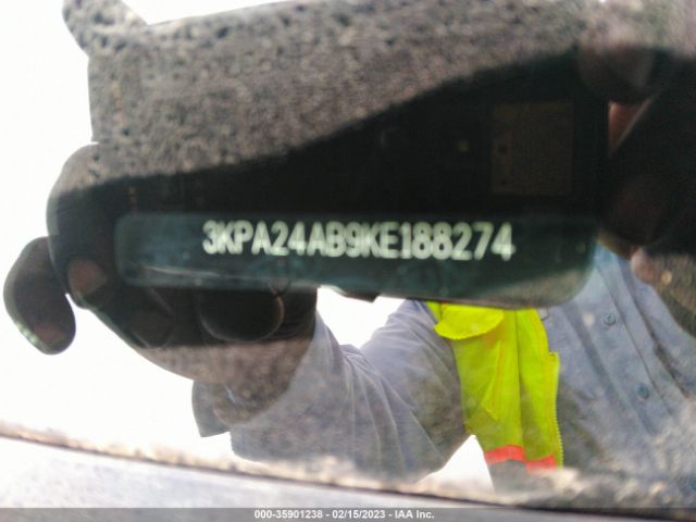 3KPA24AB9KE188274 KIA RIO S