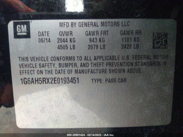 Cadillac Ats Luxury Awd 2014 1G6AH5RX2E0193451 Image 9