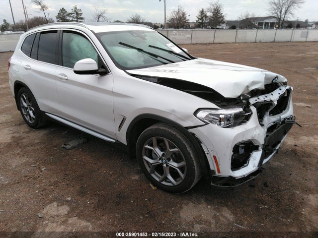 BMW X3 Xdrive30i 2021 IAAI 5UXTY5C09M9F38410
