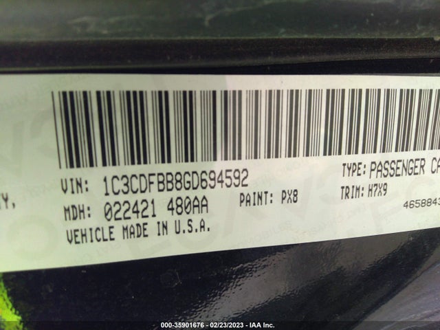Dodge DART SXT 2016 1C3CDFBB8GD694592 Image 9