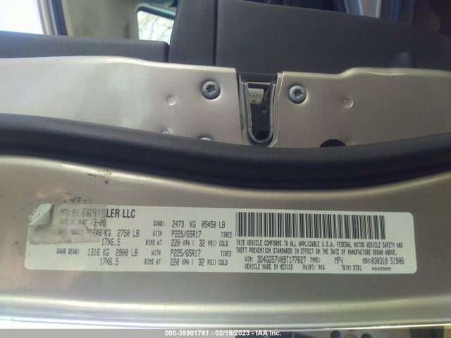 Dodge Journey Sxt 2009 3D4GG57V09T177627 Image 10
