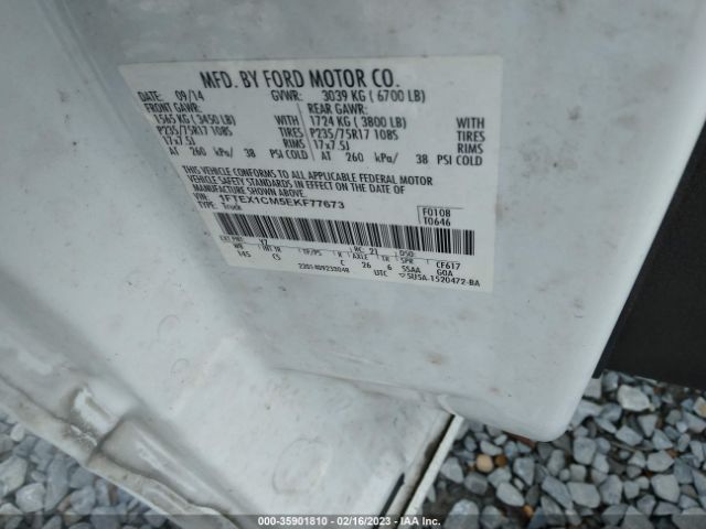 1FTEX1CM5EKF77673 Ford F-150 Xl/stx/xlt