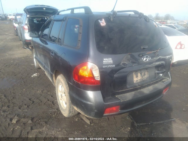 2006 HYUNDAI SANTA FE GLS VIN: KM8SC13D46U108221