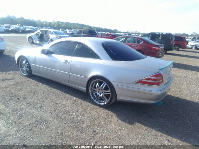 2002 MERCEDES-BENZ CL-CLASS VIN: WDBPJ75J52A019662