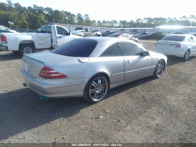 2002 MERCEDES-BENZ CL-CLASS VIN: WDBPJ75J52A019662