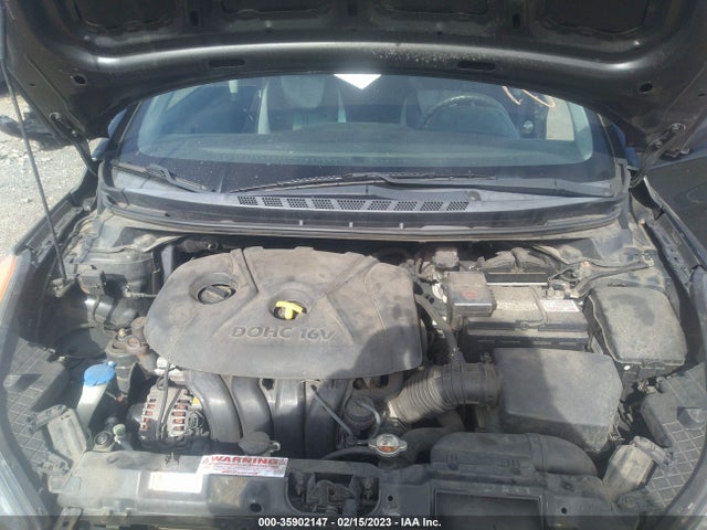 2013 HYUNDAI ELANTRA GLS PZEV VIN: 5NPDH4AE3DH276564