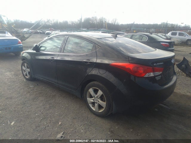 2013 HYUNDAI ELANTRA GLS PZEV VIN: 5NPDH4AE3DH276564