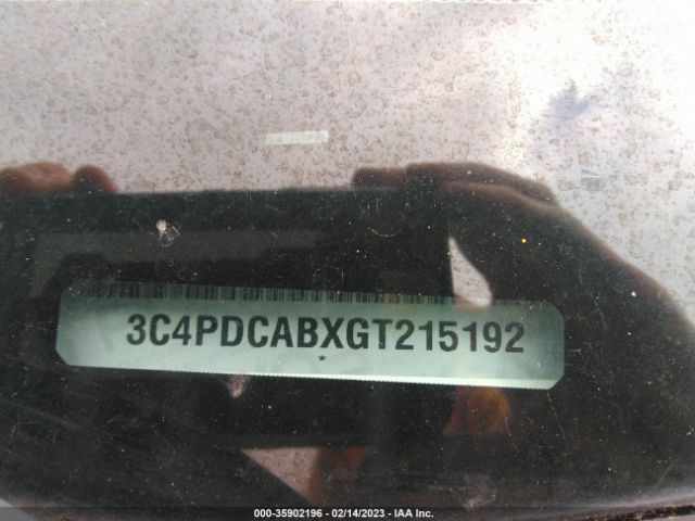3C4PDCABXGT215192 Dodge JOURNEY SE