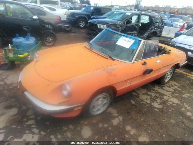 1984 ALFA ROMEO VELOCE 2000 SPIDER VIN: ZARBA5411E1020528
