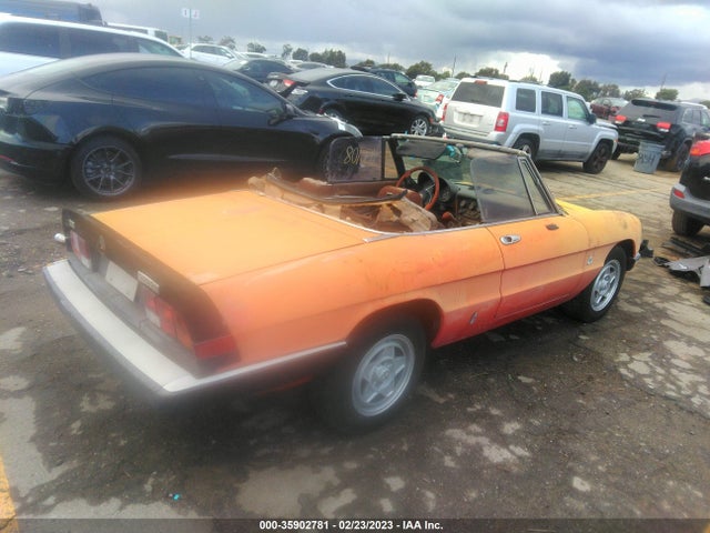 1984 ALFA ROMEO VELOCE 2000 SPIDER VIN: ZARBA5411E1020528
