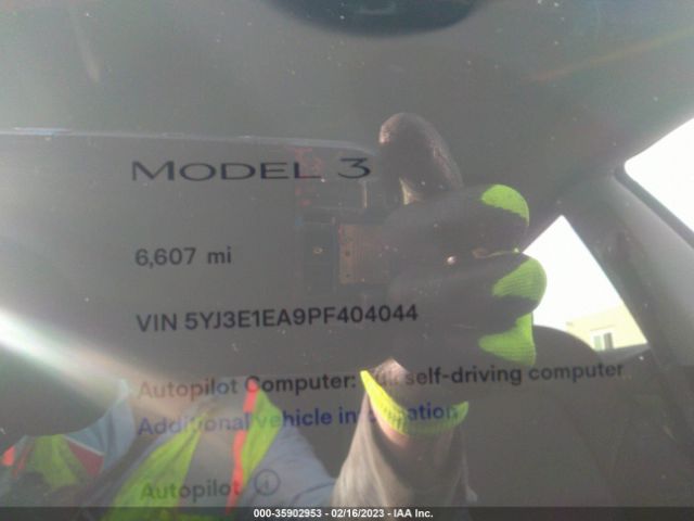 5YJ3E1EA9PF404044 Tesla MODEL 3