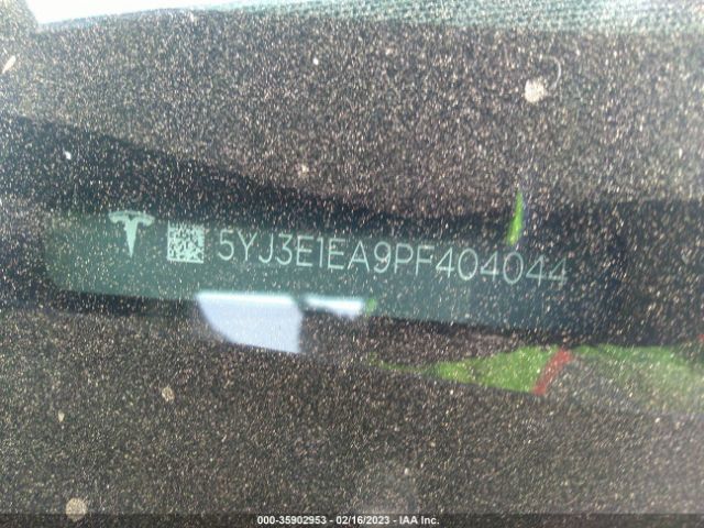 5YJ3E1EA9PF404044 Tesla MODEL 3
